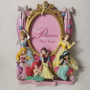 Disney Princess Musical Photo Frame Bibbidi Bobbidi Beautiful Parks Cinderella